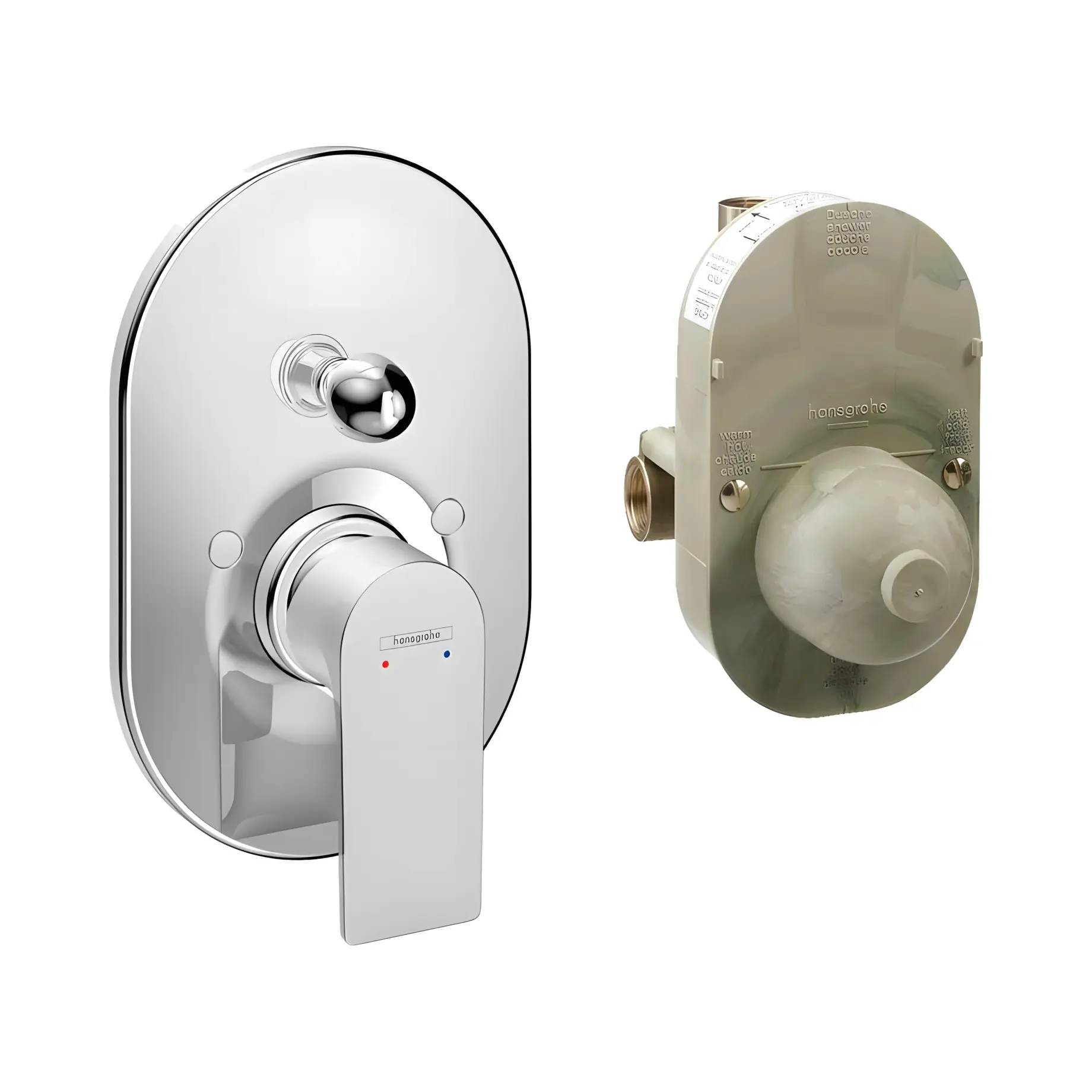 Змішувач для ванни та душу Rebris E