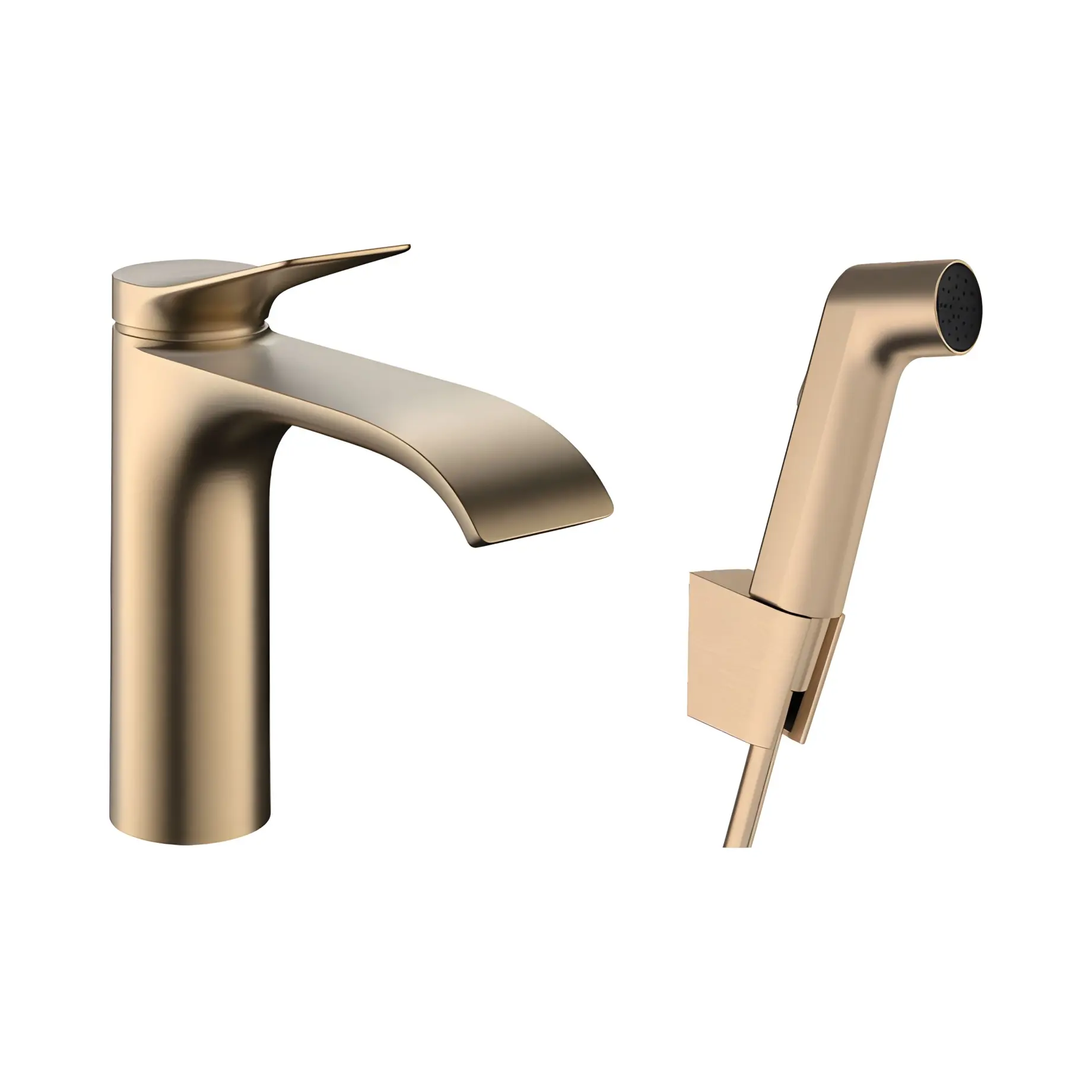 Змішувач для раковини з гігієнічним душем Vivenis