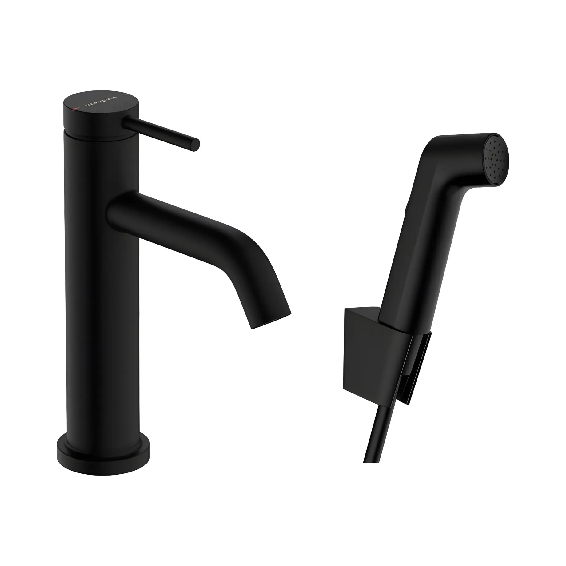 Змішувач для раковини з гігієнічним душем Tecturis S