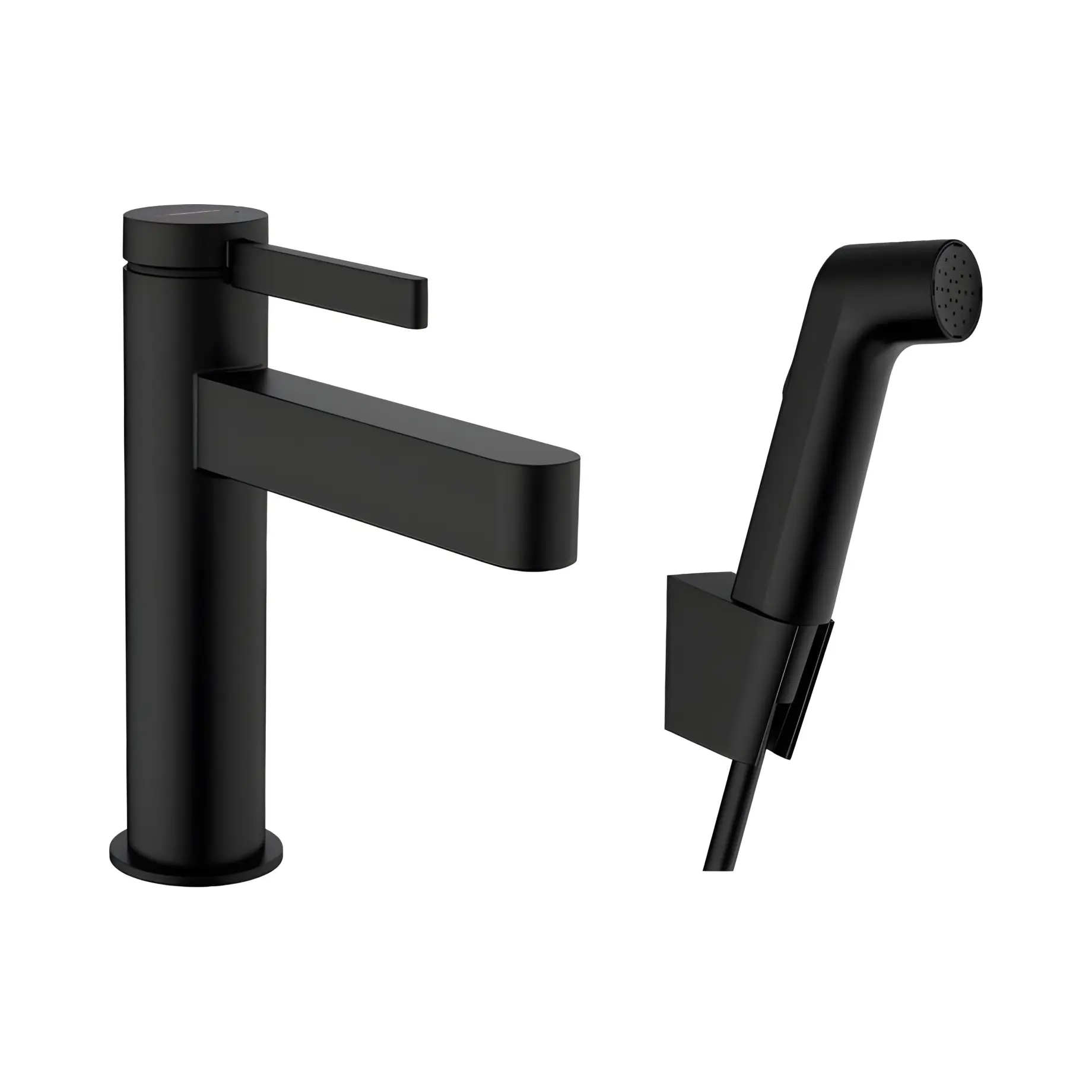 Змішувач для раковини з гігієнічним душем Finoris