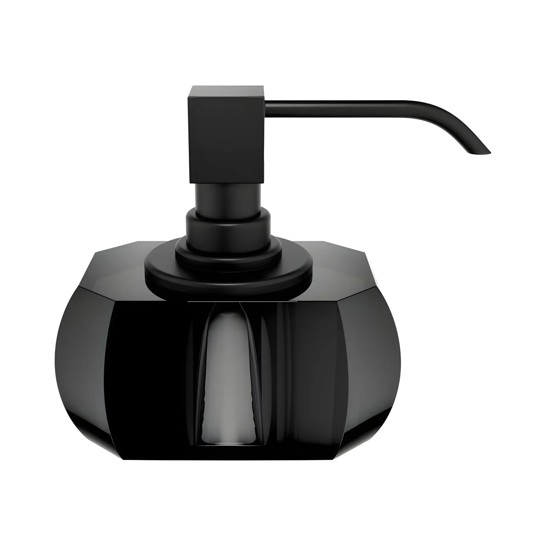 Дозатор для рідкого мила Kristall KR SSP антрацит / чорний матовий
