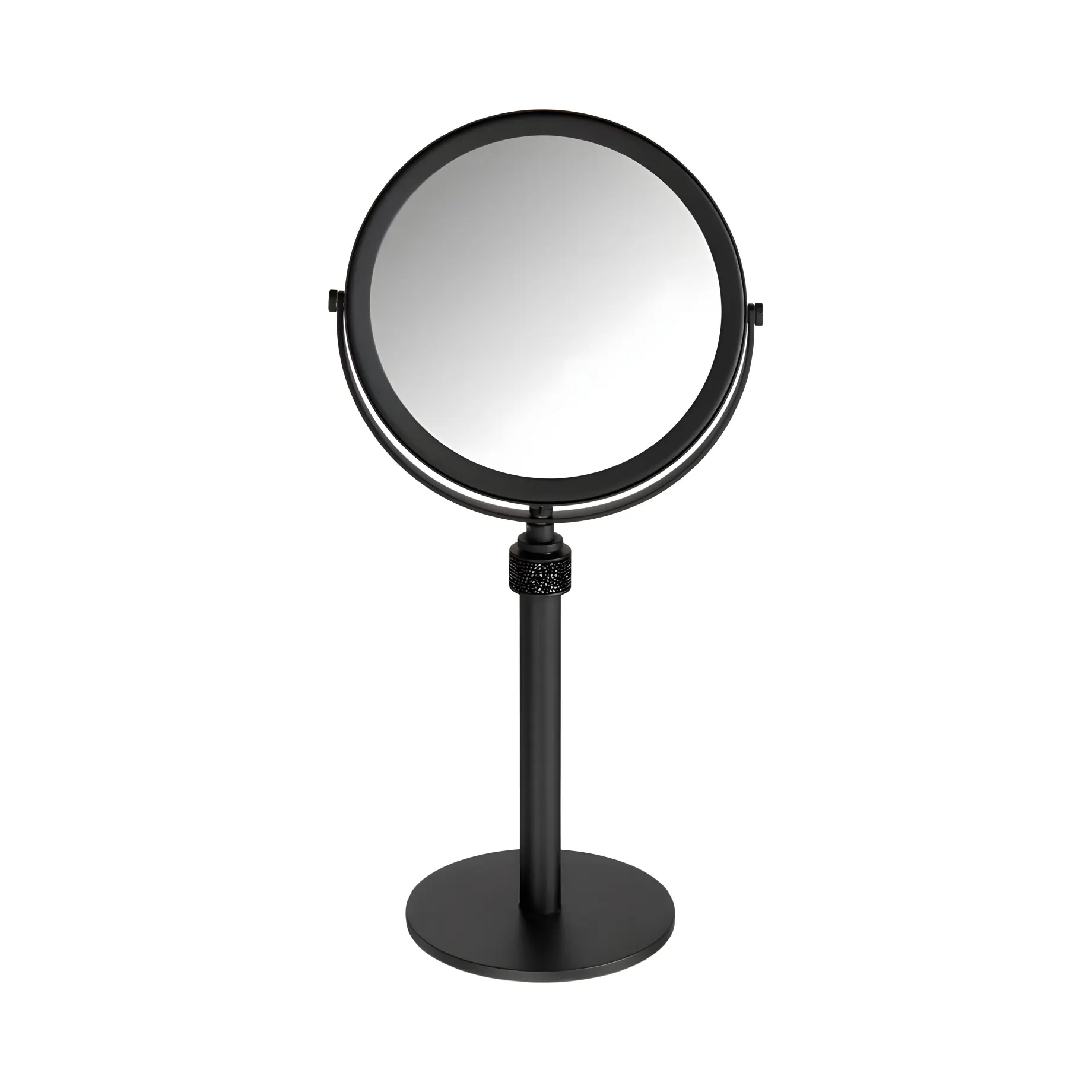 Дзеркало настільне косметичне, 5-х збільшення ROCKS SP 13/V (колір - чорний матовий)