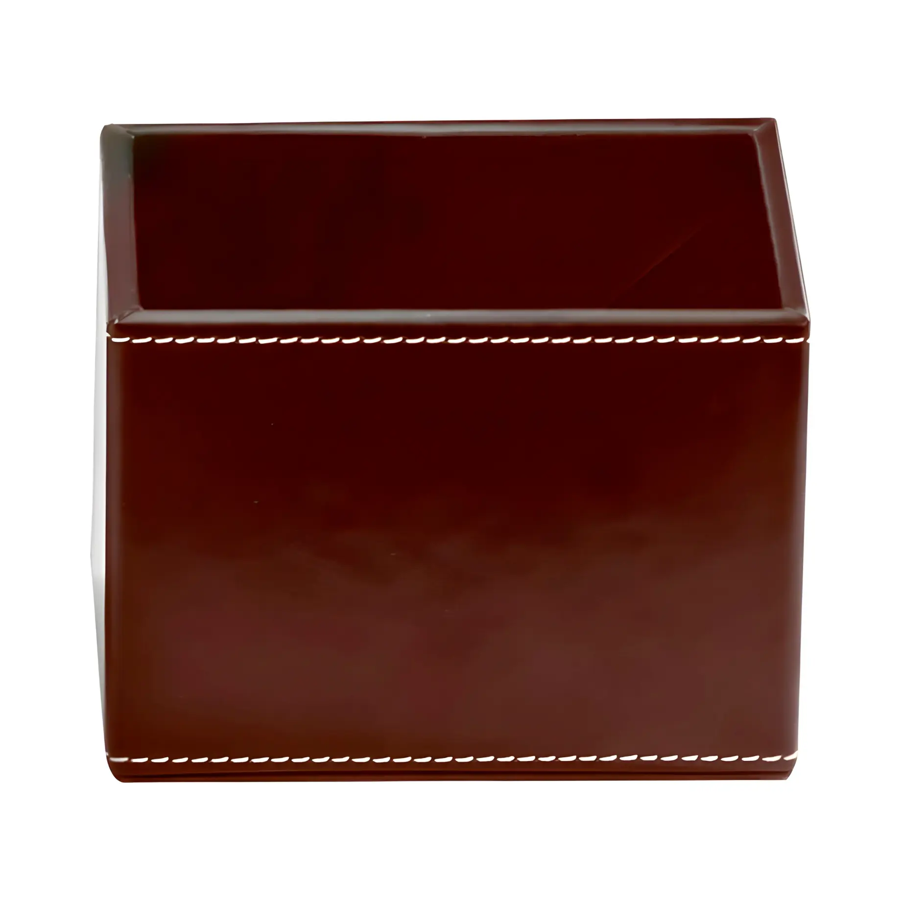 Контейнер Brownie UB, імітація шкіри темно-коричнева