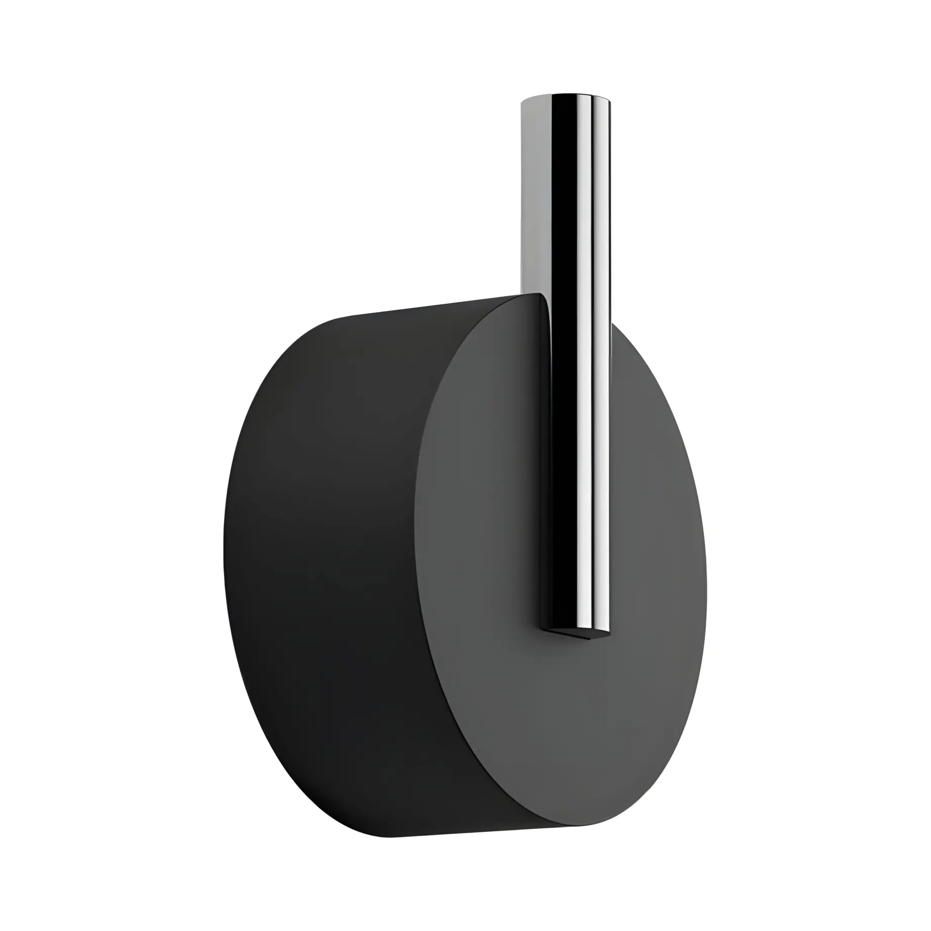 Гачок настінний BLACK STONE чорний матовий, хром