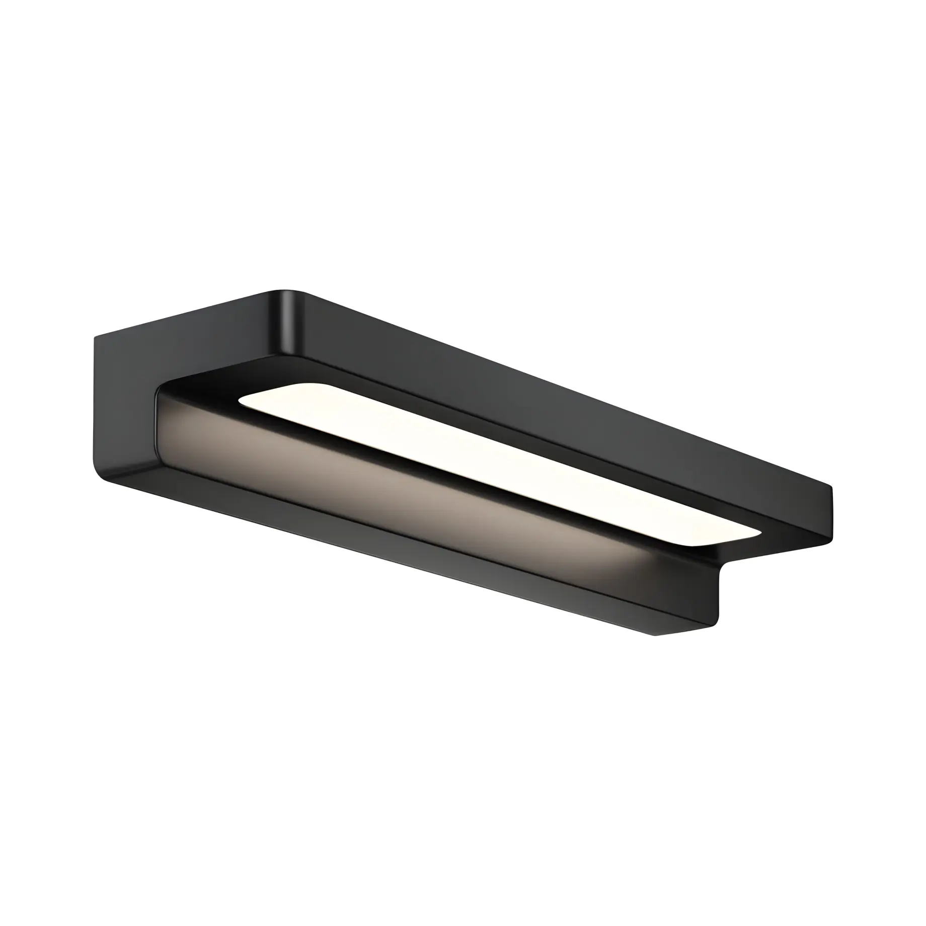 Настінний світильник 34 х 10 см FORM 34, чорний матовий