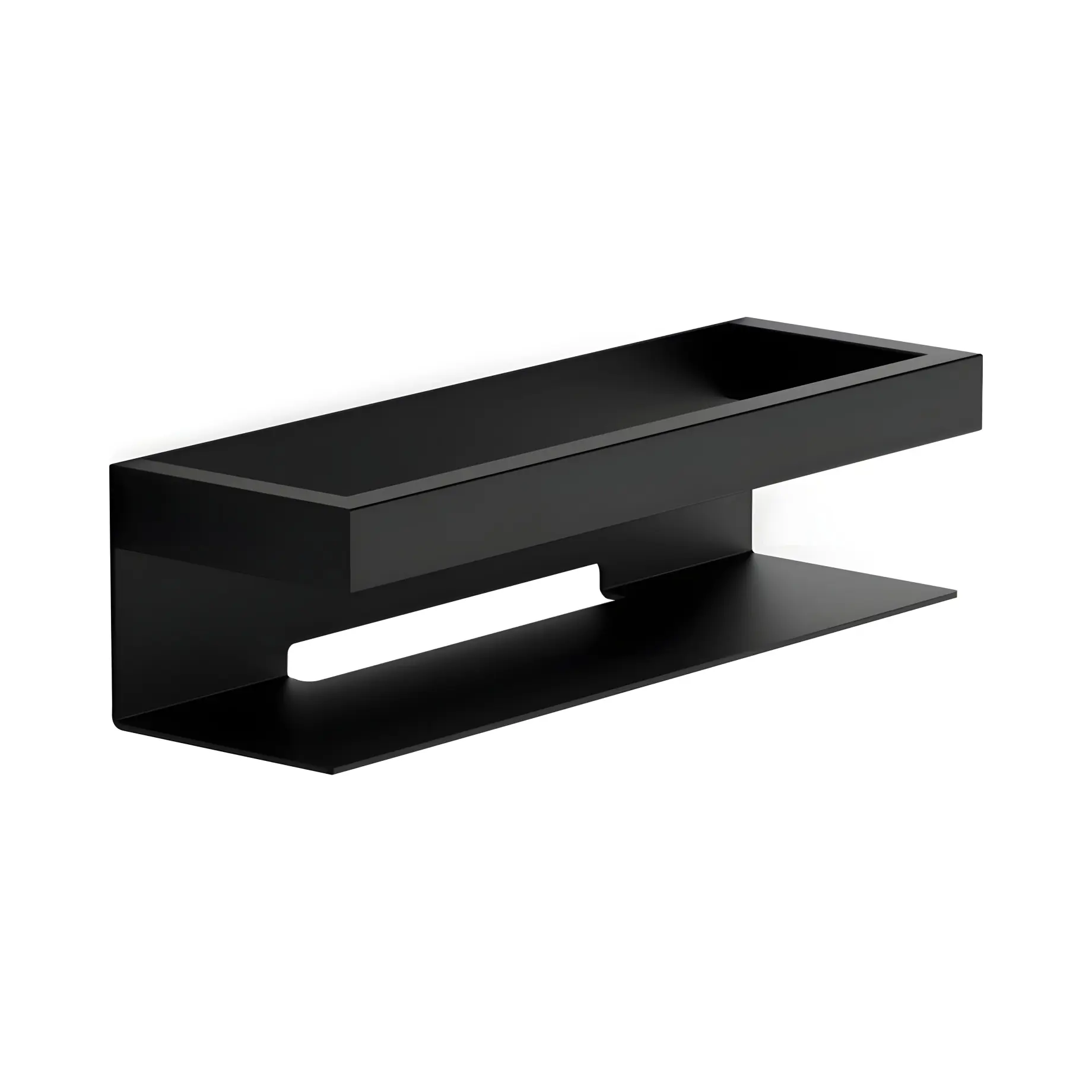 Душова полиця Contract (колір - чорний матовий)