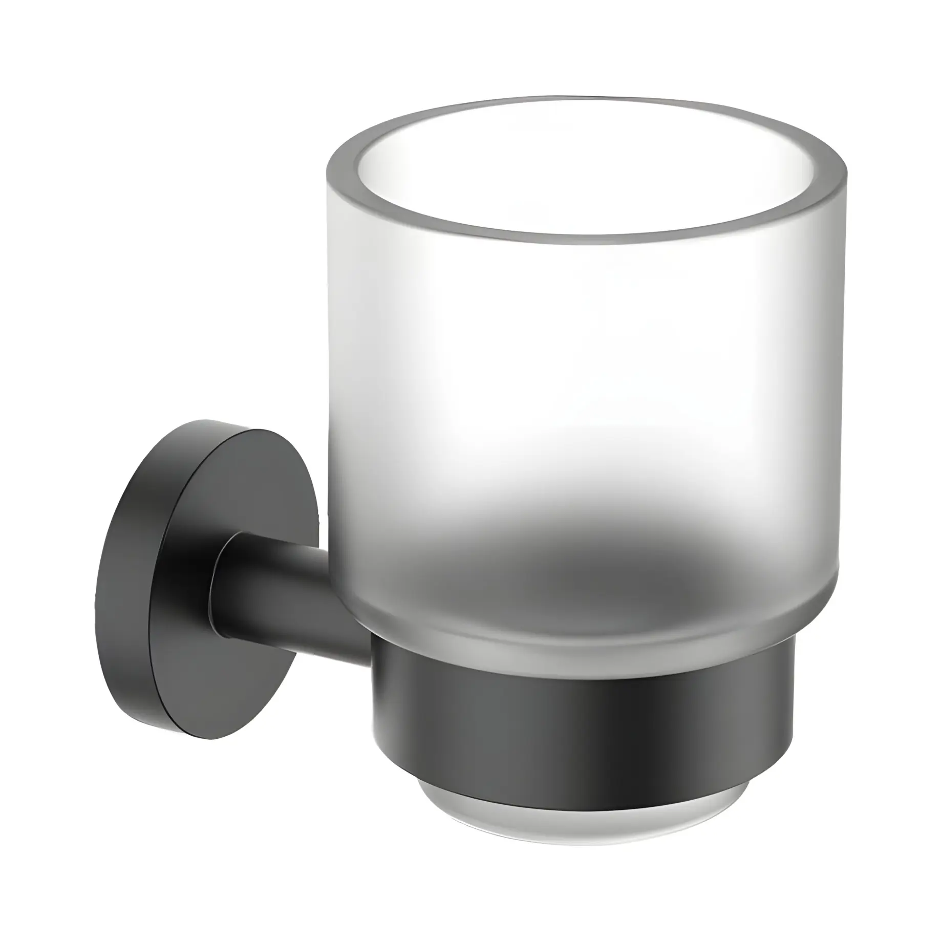 Склянка для зубних щіток Basic (колір - чорний матовий)