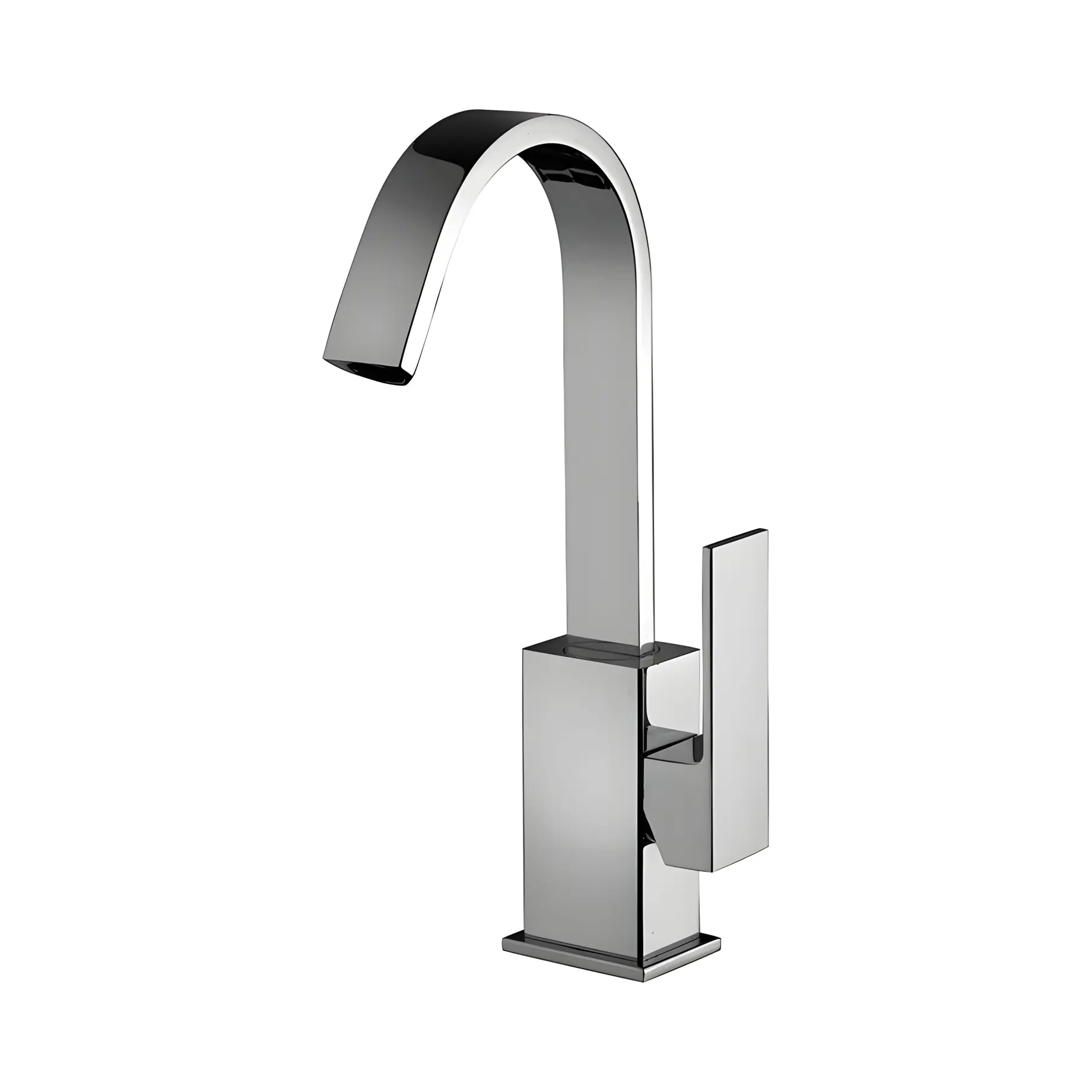 Змішувач для раковини високий Elle з донним клапаном