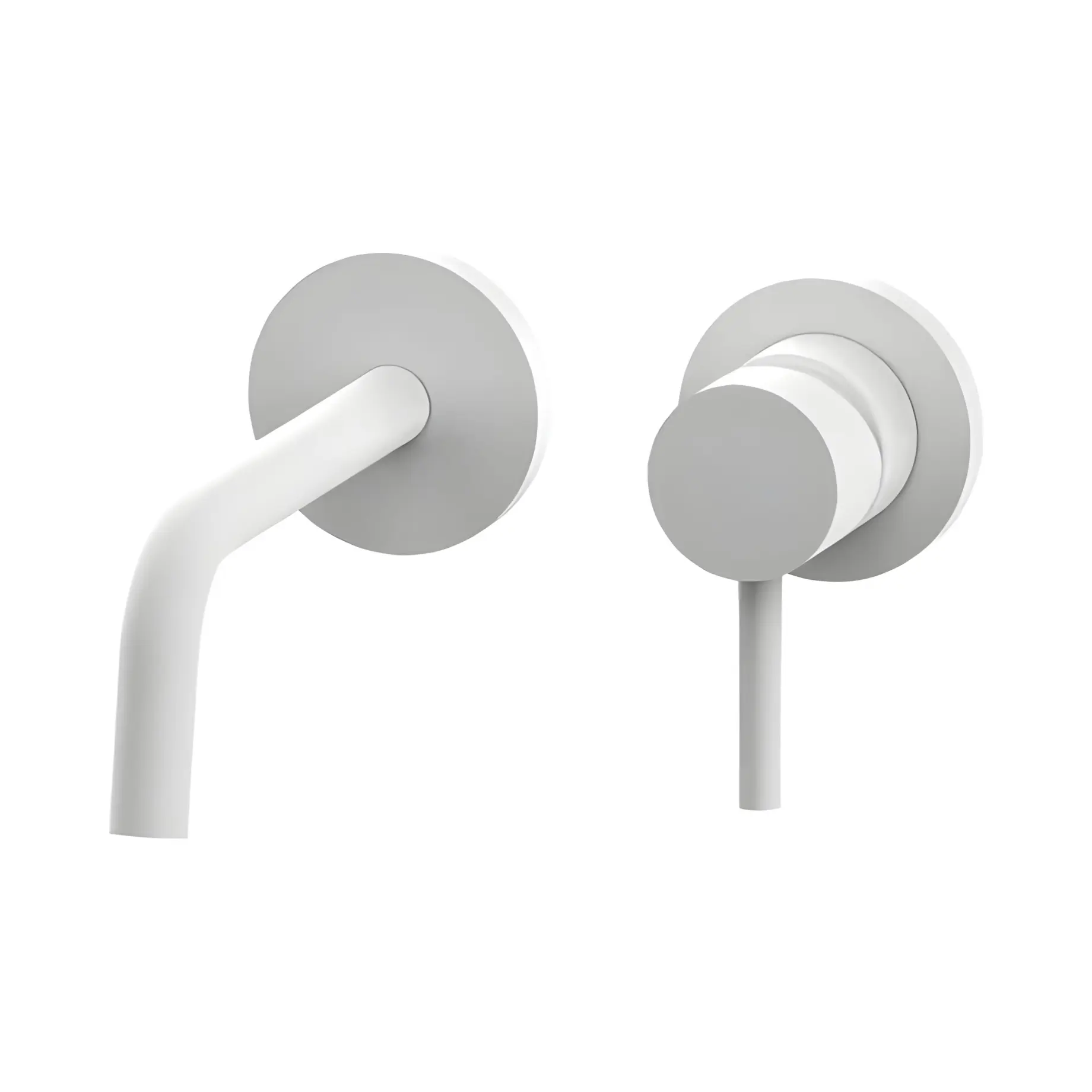 Змішувач для раковини настінний Light вилив 178 мм