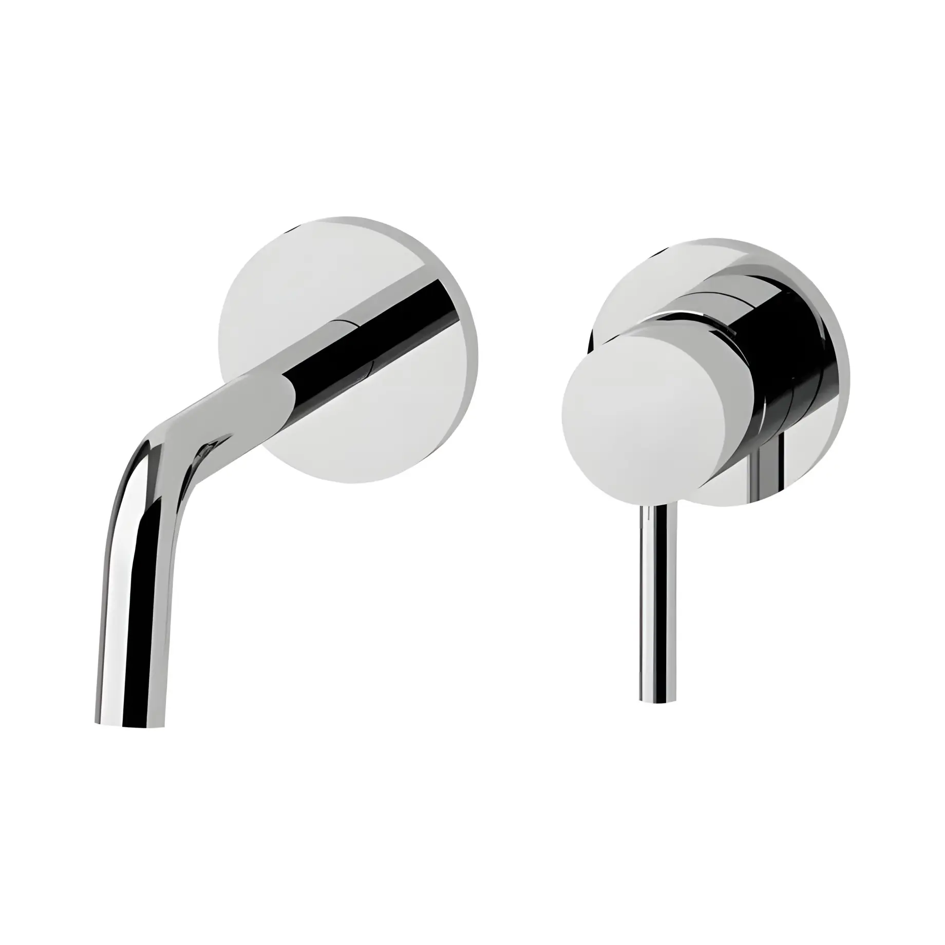 Змішувач для раковини настінний Light вилив 178 мм