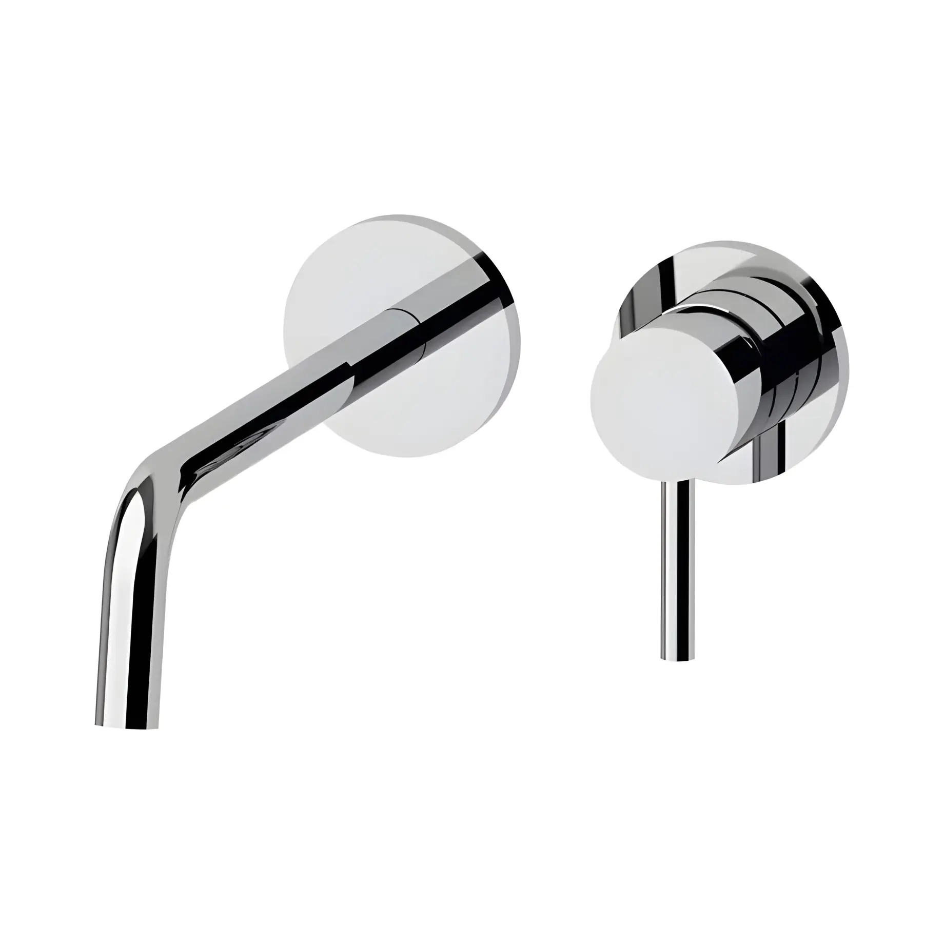 Змішувач для раковини настінний  Light вилив 248 мм