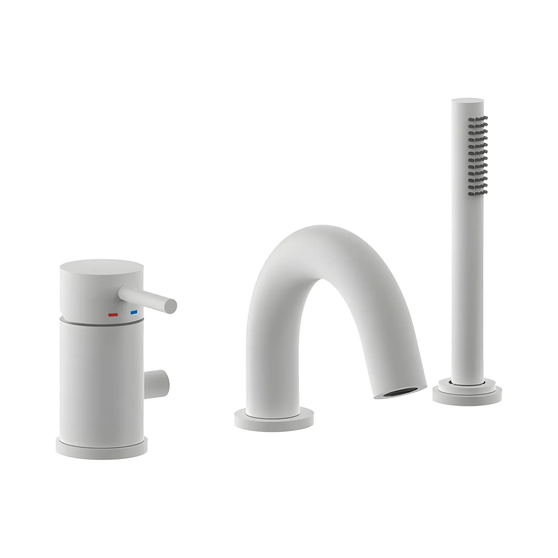 Змішувач на борт ванни із збільшеним потоком  Light