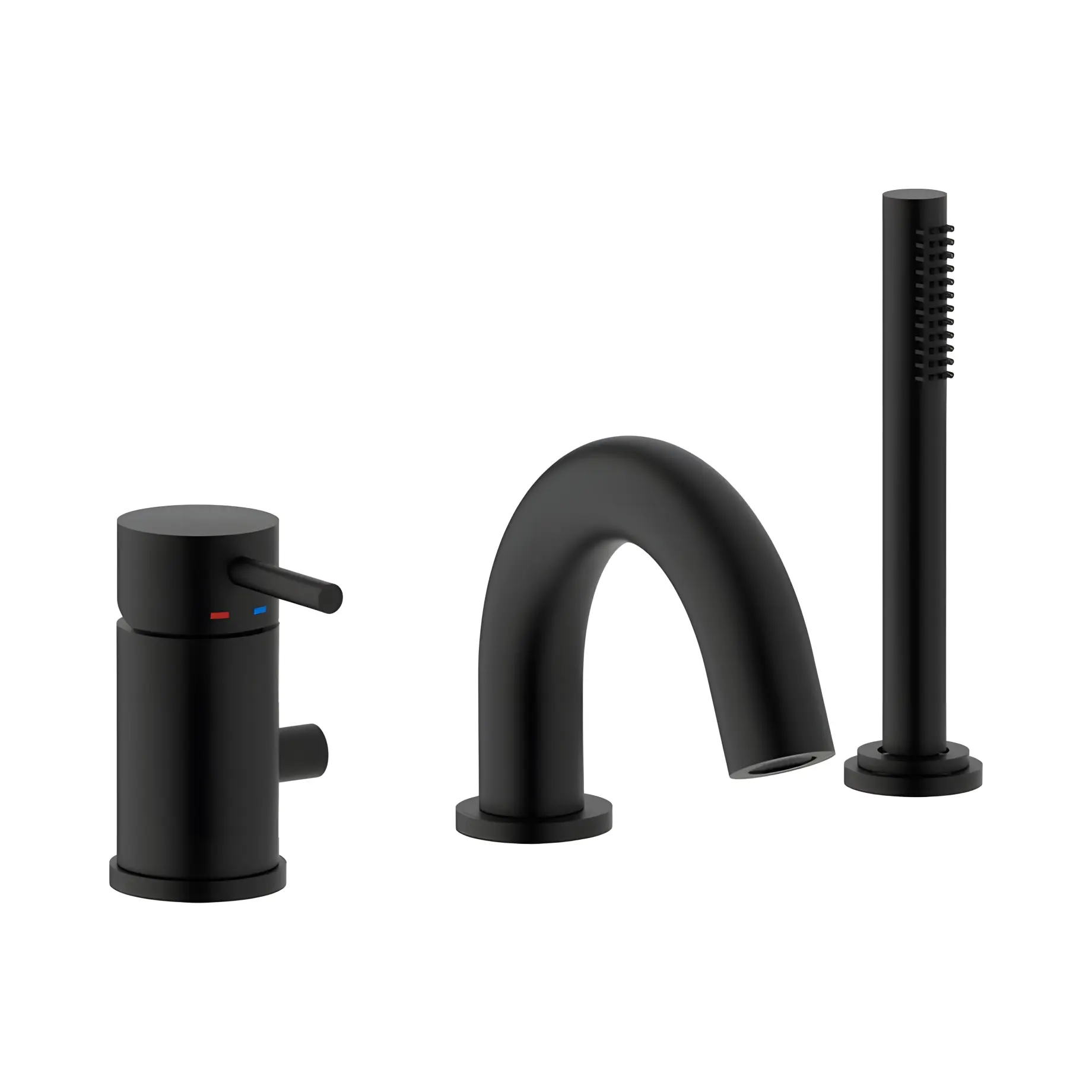 Змішувач на борт ванни із збільшеним потоком  Light