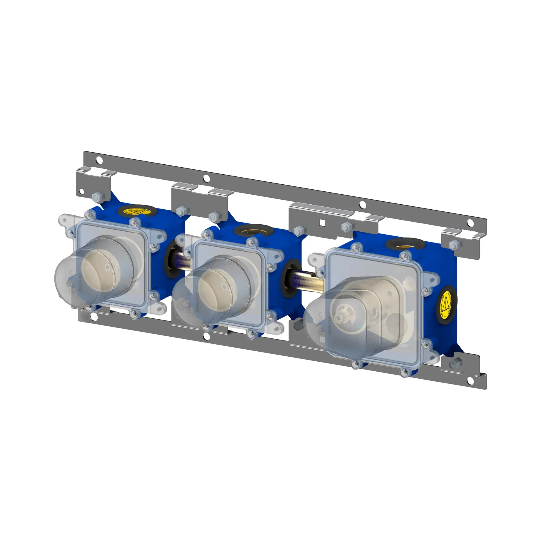 Вбудована частина для термостатичного змішувача для душу та ванни на 2 споживача  Modular Box