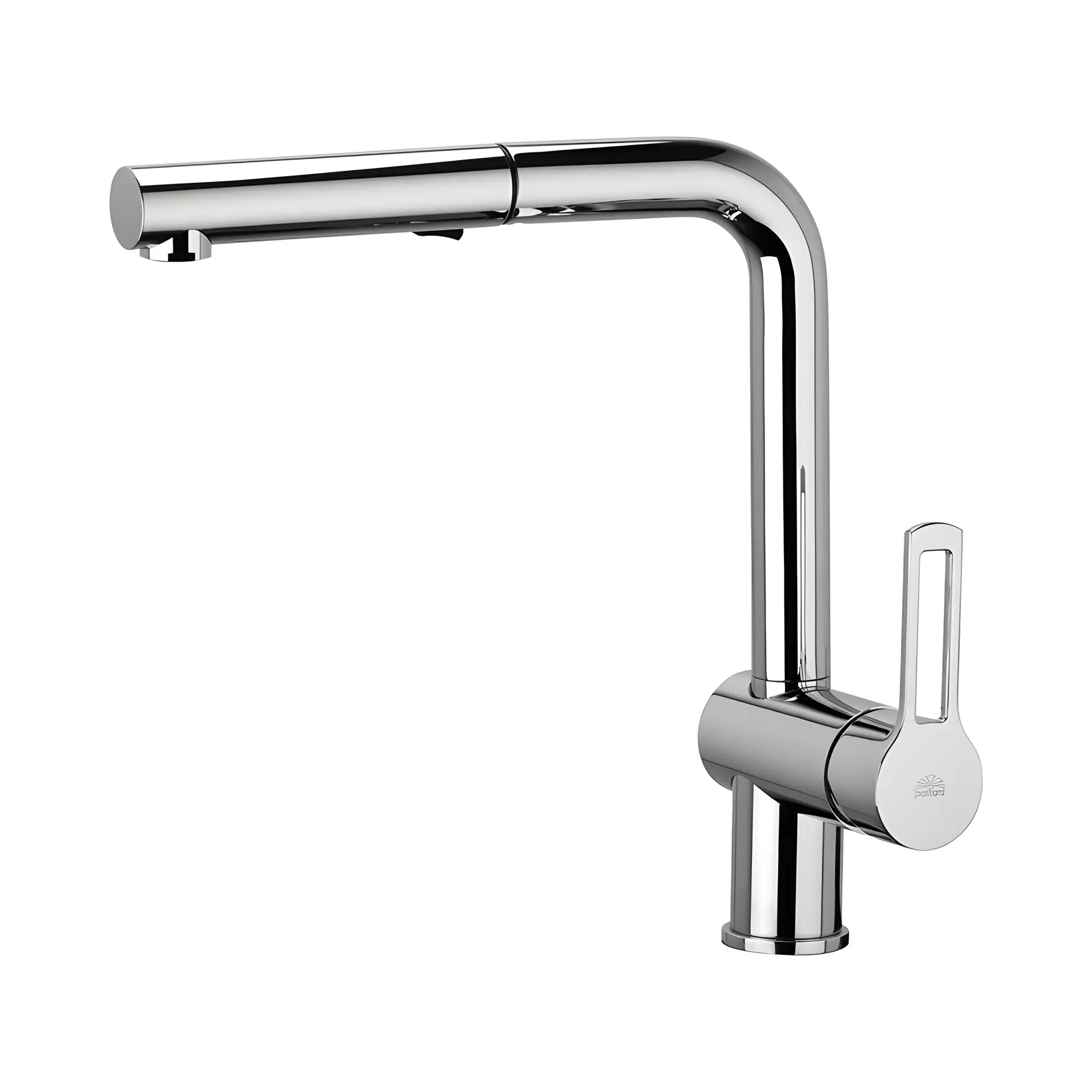 Змішувач для кухні  Ringo  з висувним зливом 2 види струменя