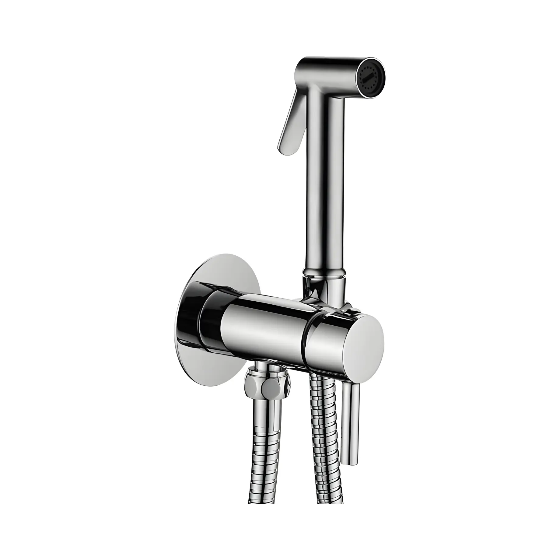 Гігієнічний душ  Tweet Round Mix зі змішувачем та шлангом  ZDUP 110 CR