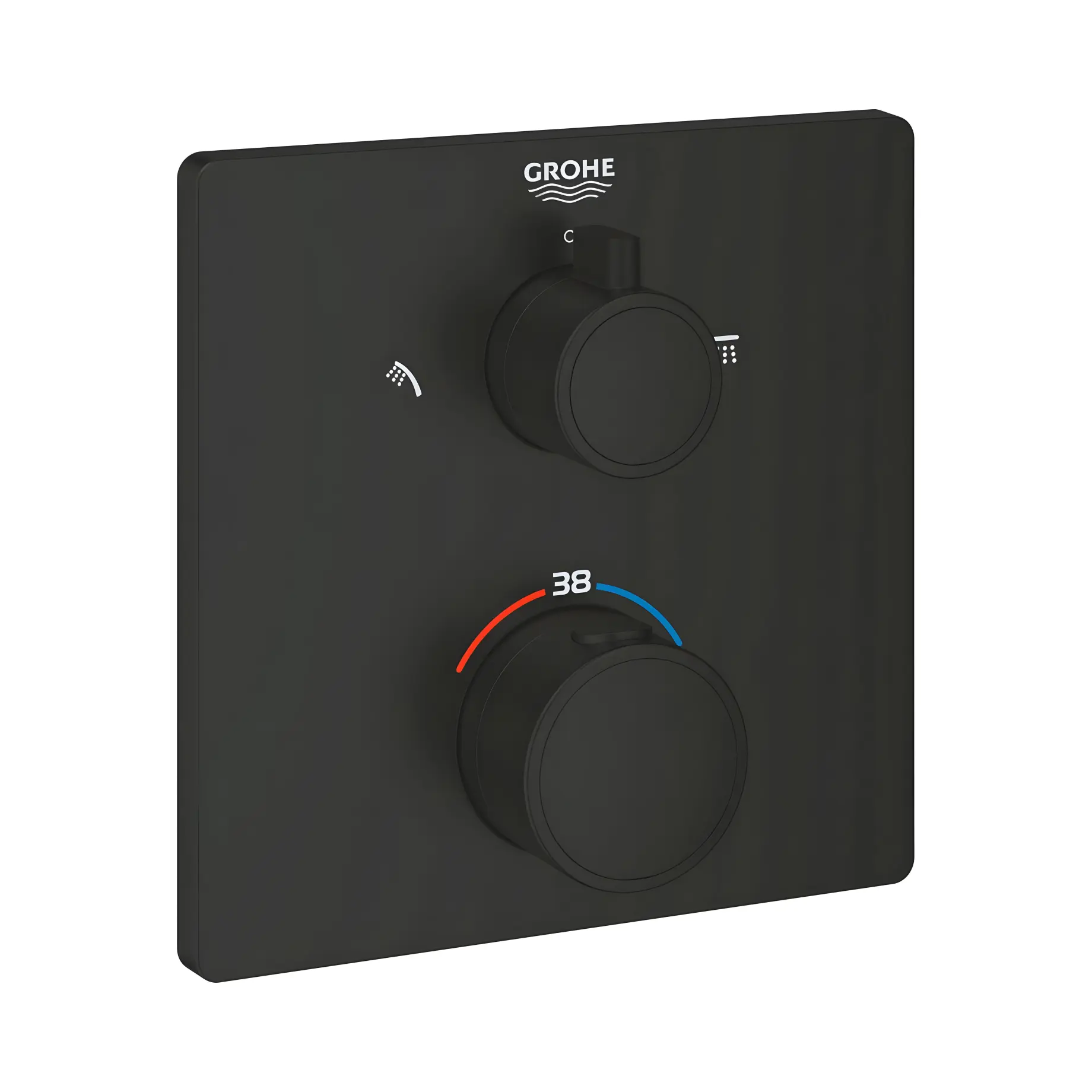 Термостат для ванни/душу прихованого монтажу на 2 споживача Grohtherm