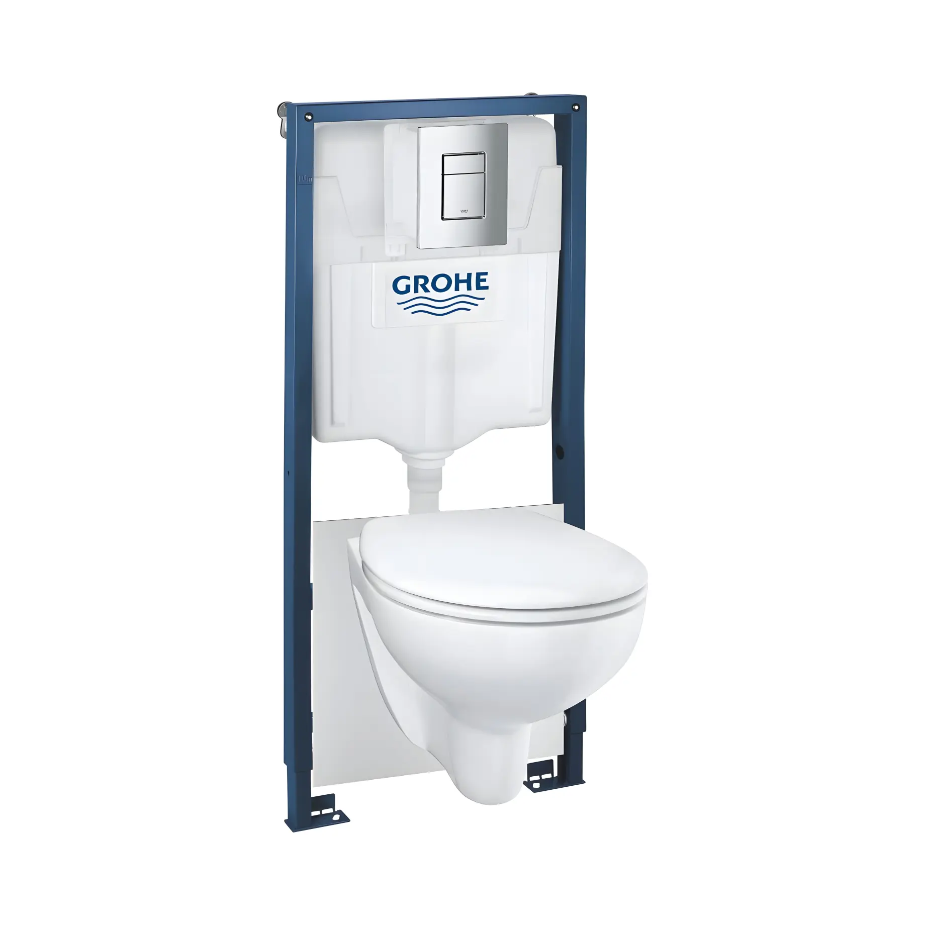 Комплект для унітазу з інсталяціює 5 в 1 Rapid SL + Bau Ceramic