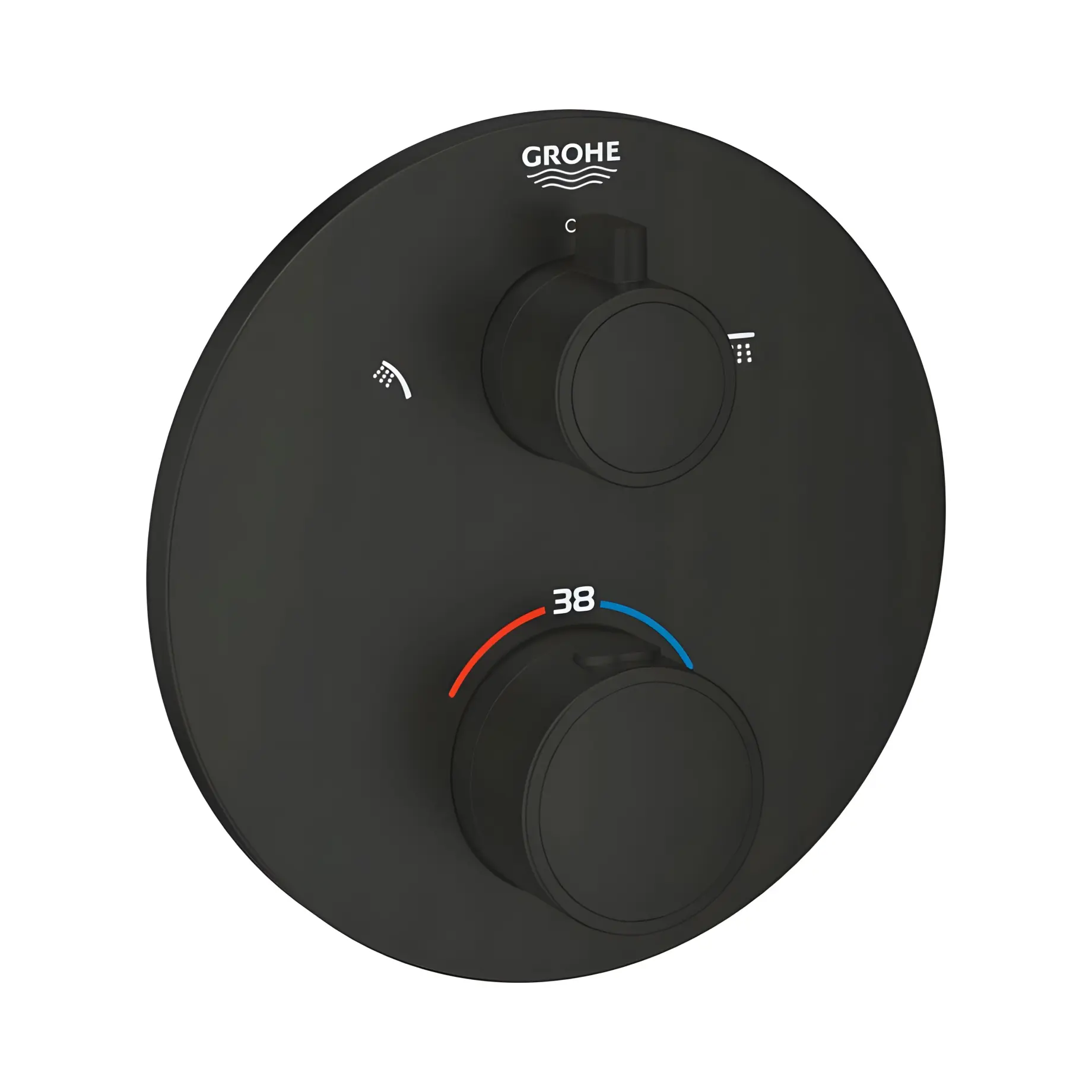 Термостат для ванни/душу прихованого монтажу на 2 споживача Grohtherm