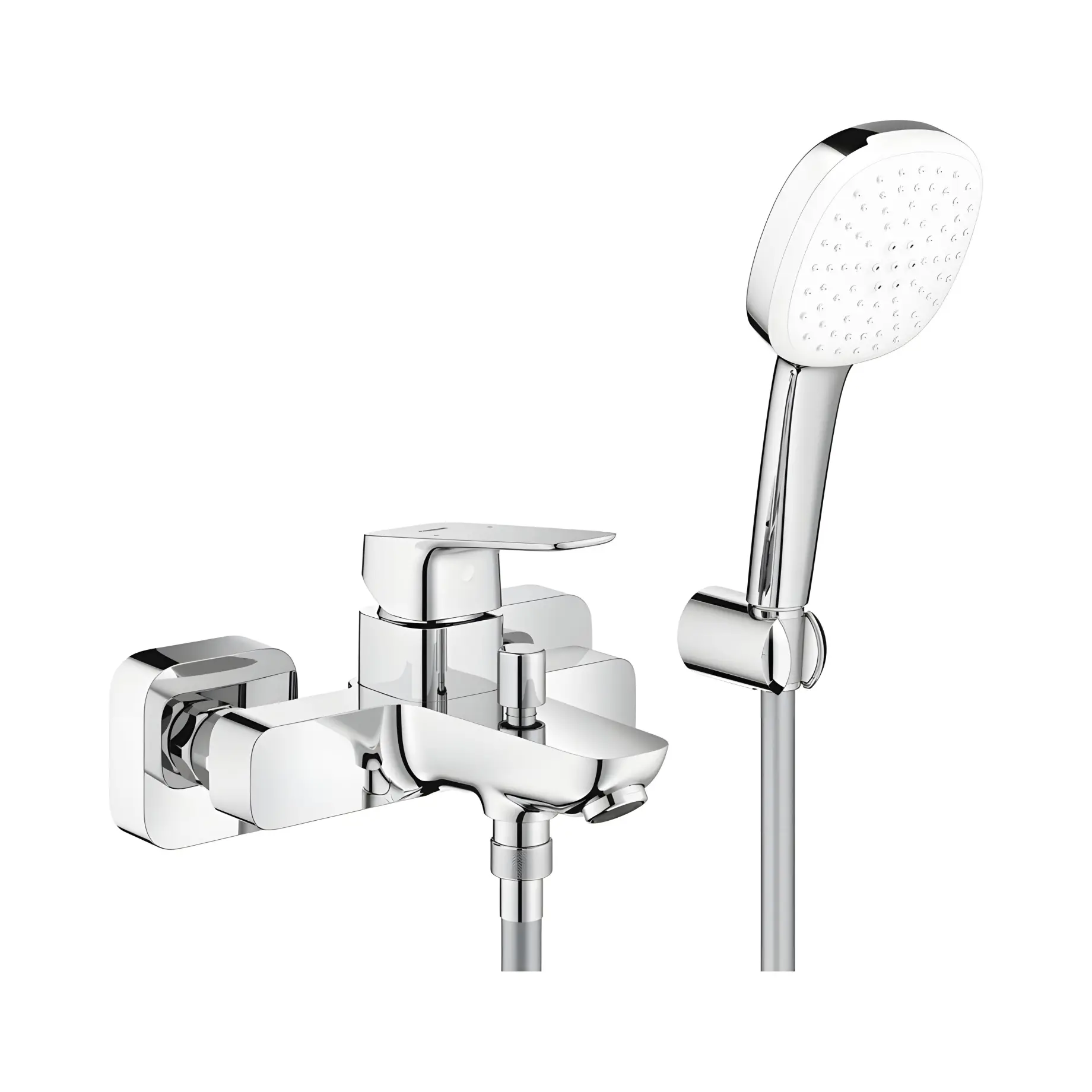 Змішувач для ванни Cubeo з душовим гарнітуром