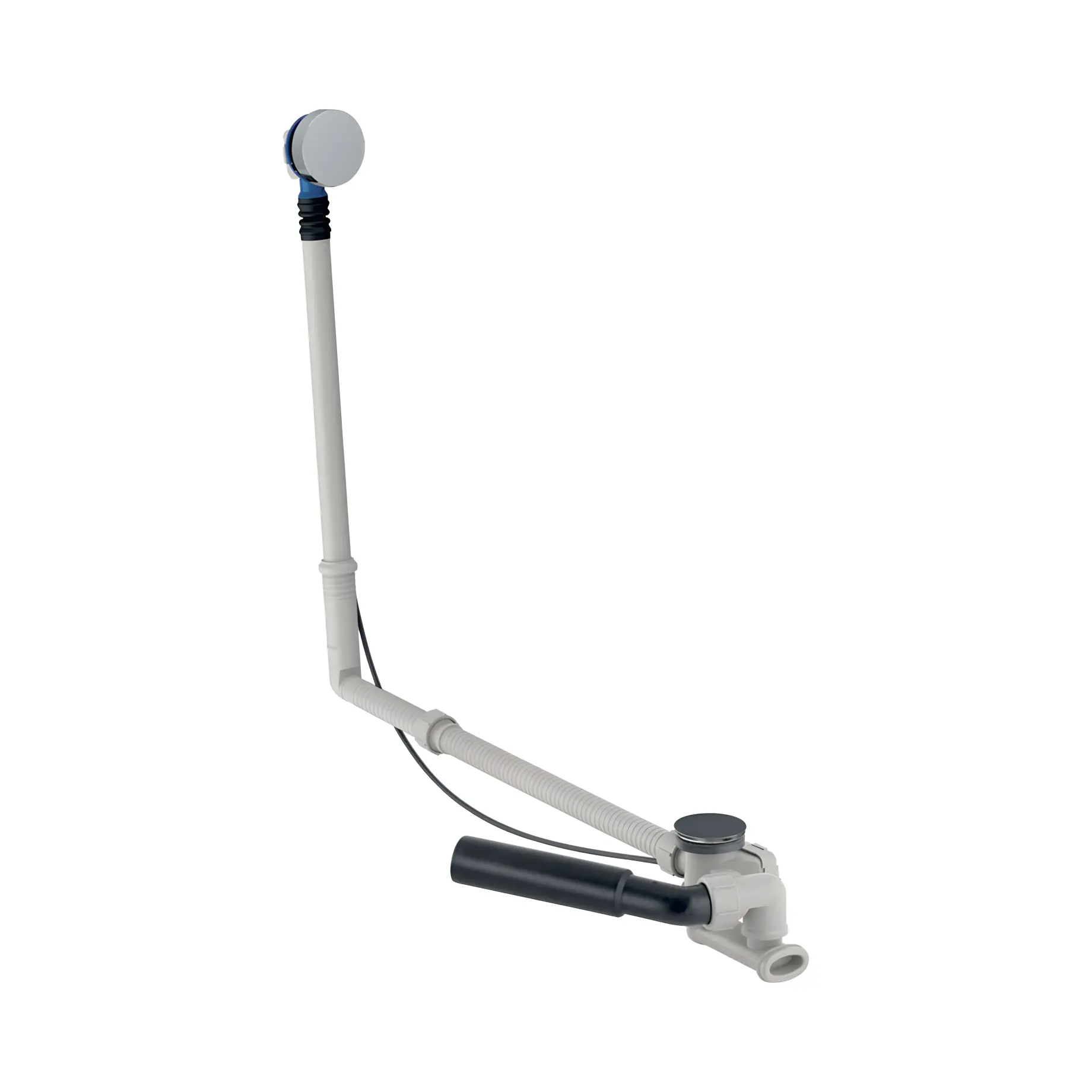 Сифон для ванни  з переливом