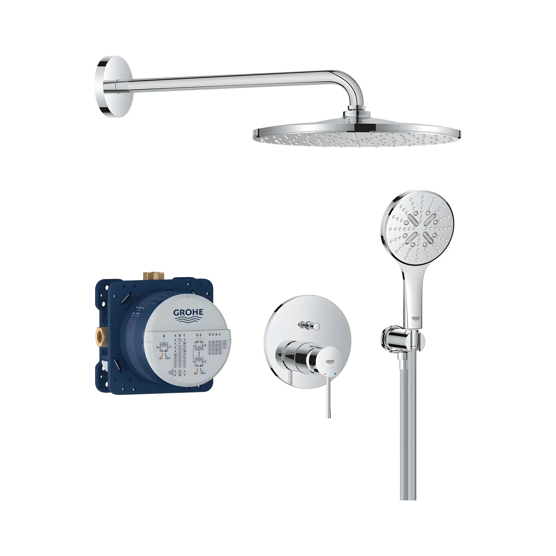 Душова система прихованого монтажу Essence з Rainshower Mono 310