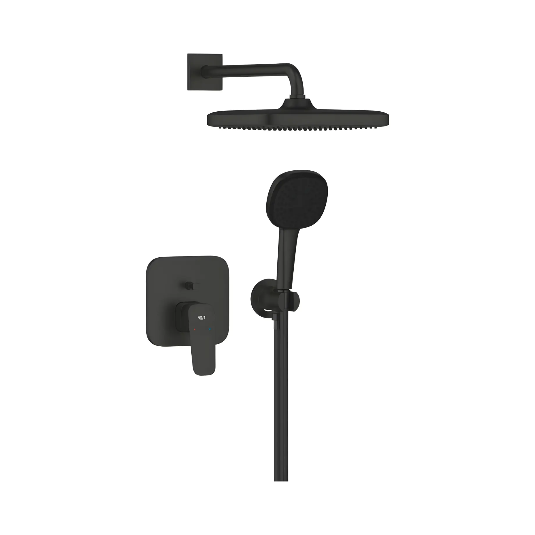 Душова система прихованого монтажу Cubeo з Tempesta 250