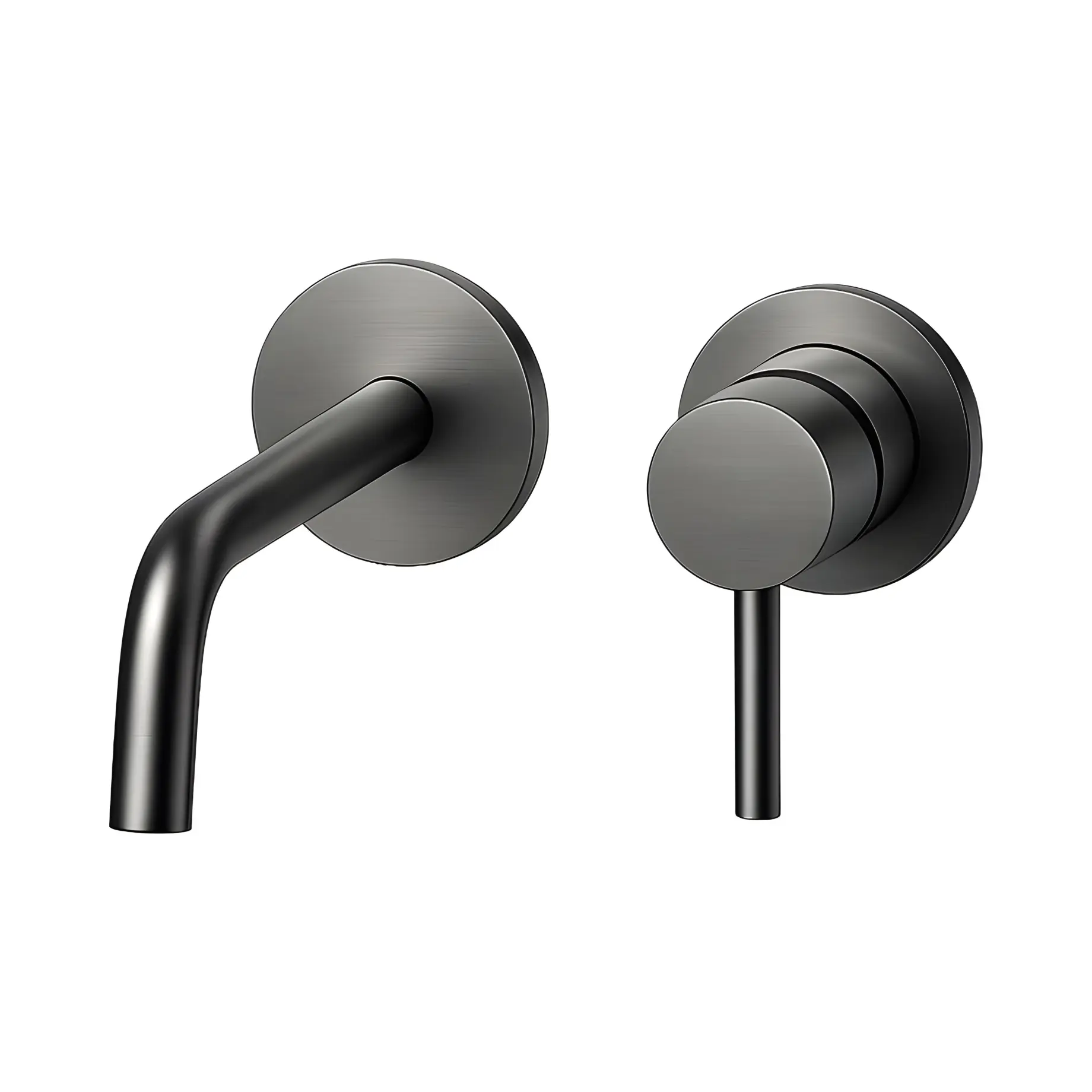 Змішувач для раковини настінний  Light вилив 178 мм