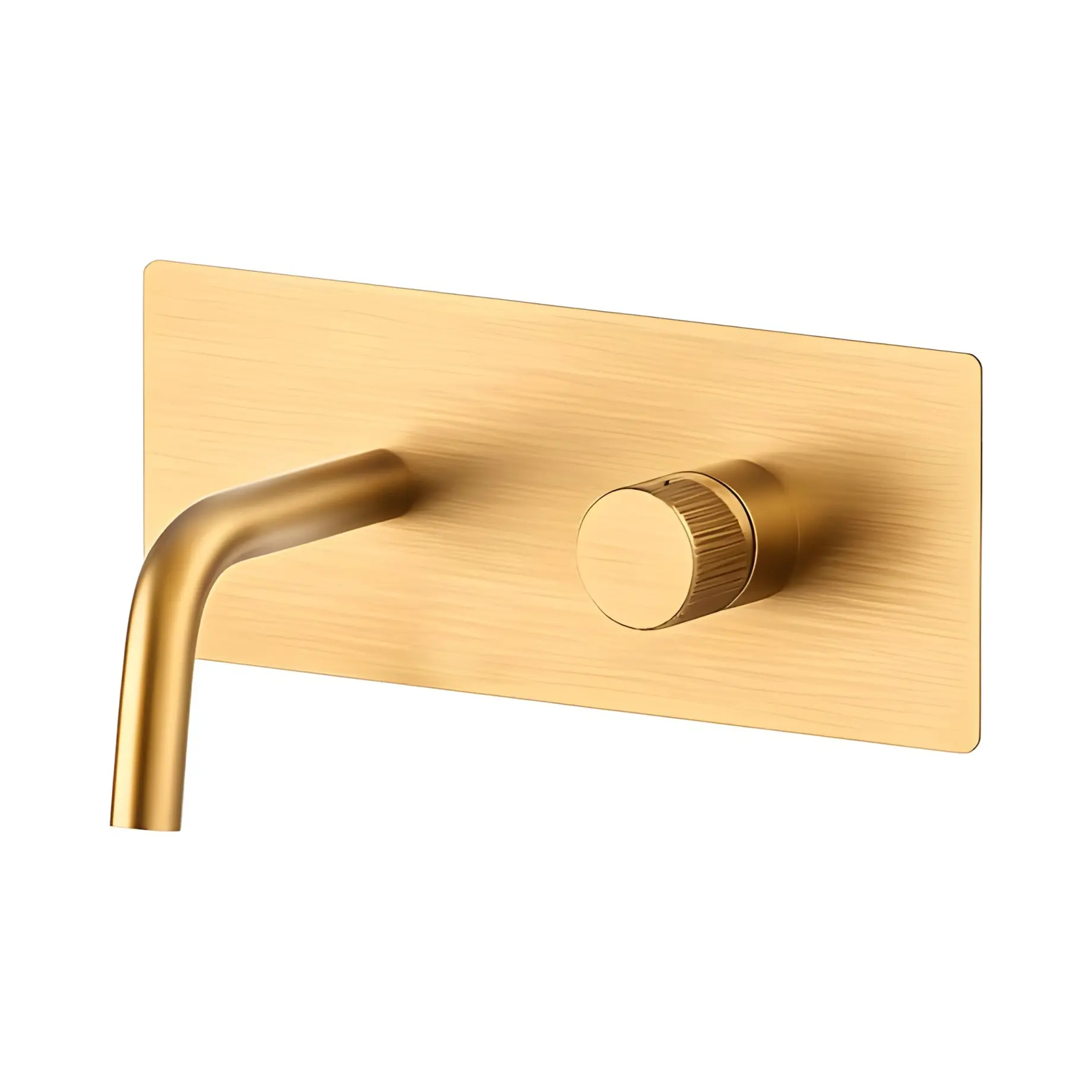 Змішувач для раковини настінний  Jo вилив 123 мм