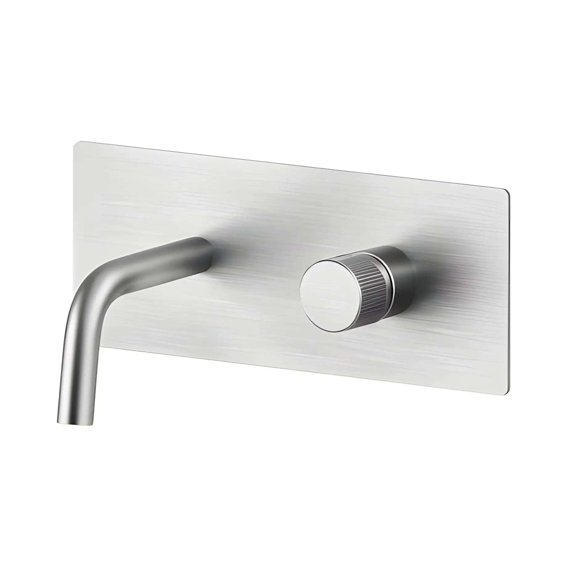 Змішувач для раковини настінний  Jo вилив 123 мм