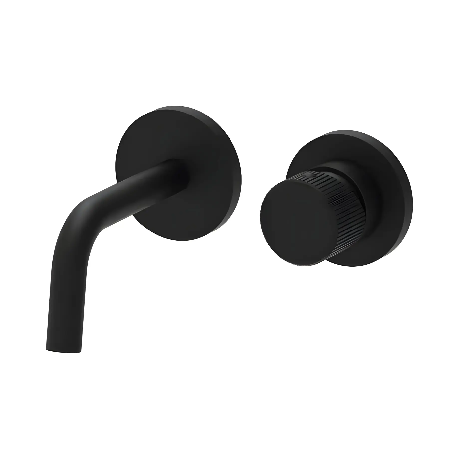 Змішувач для раковини настінний  Jo вилив 123 мм