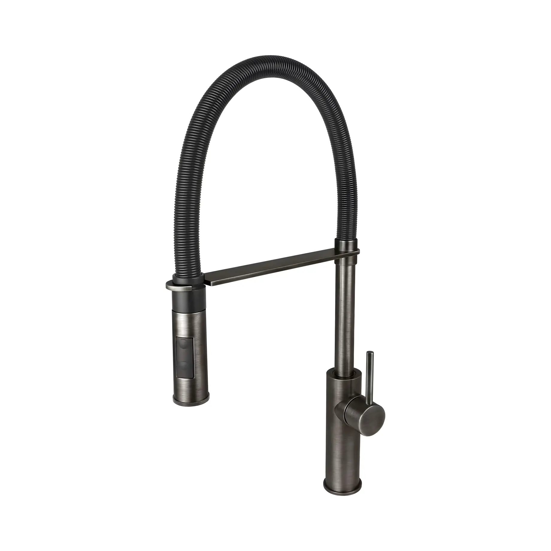 Змішувач для кухні  Light з висувним виливом та лійкою з 2 типами струменю