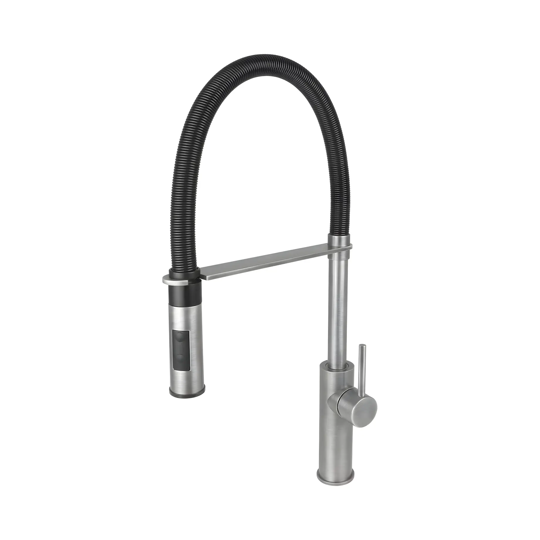 Змішувач для кухні  Light з висувним виливом та лійкою з 2 типами струменю