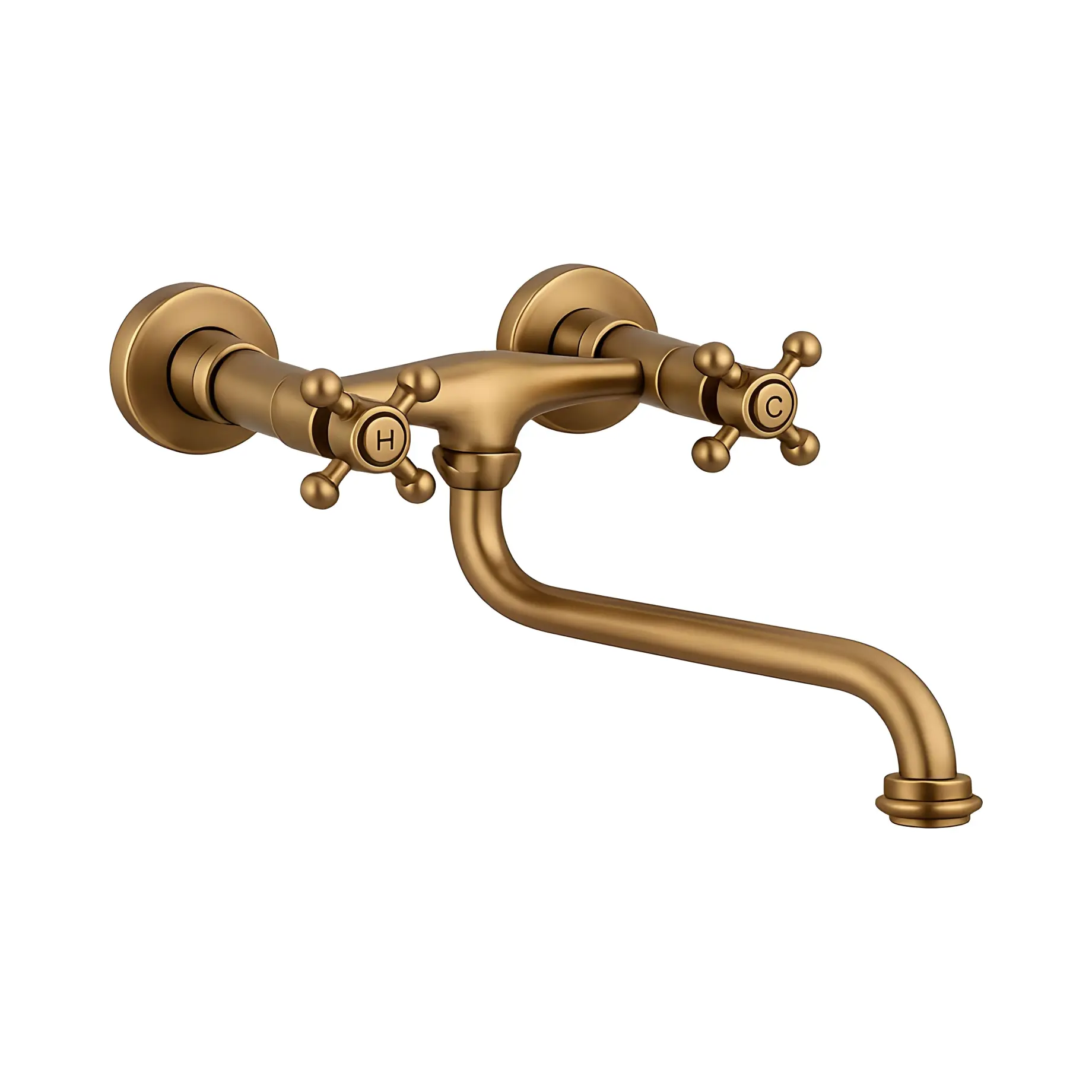 Змішувач для кухні настінний вилив 180 мм  Belinda