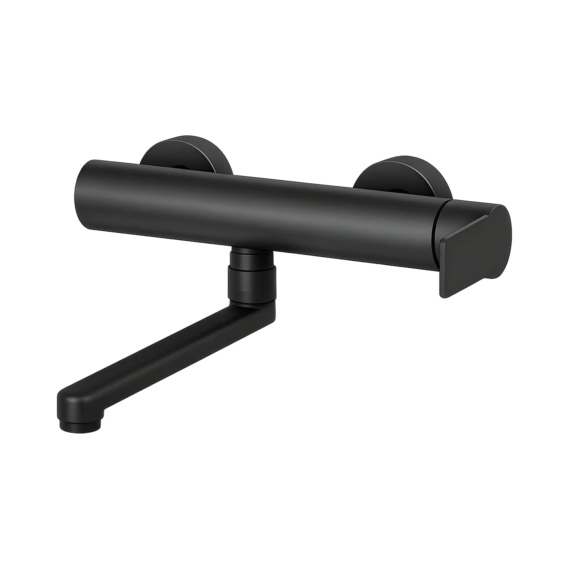 Змішувач для кухні настінний з поворотним прямим виливом 200 мм  Tilt