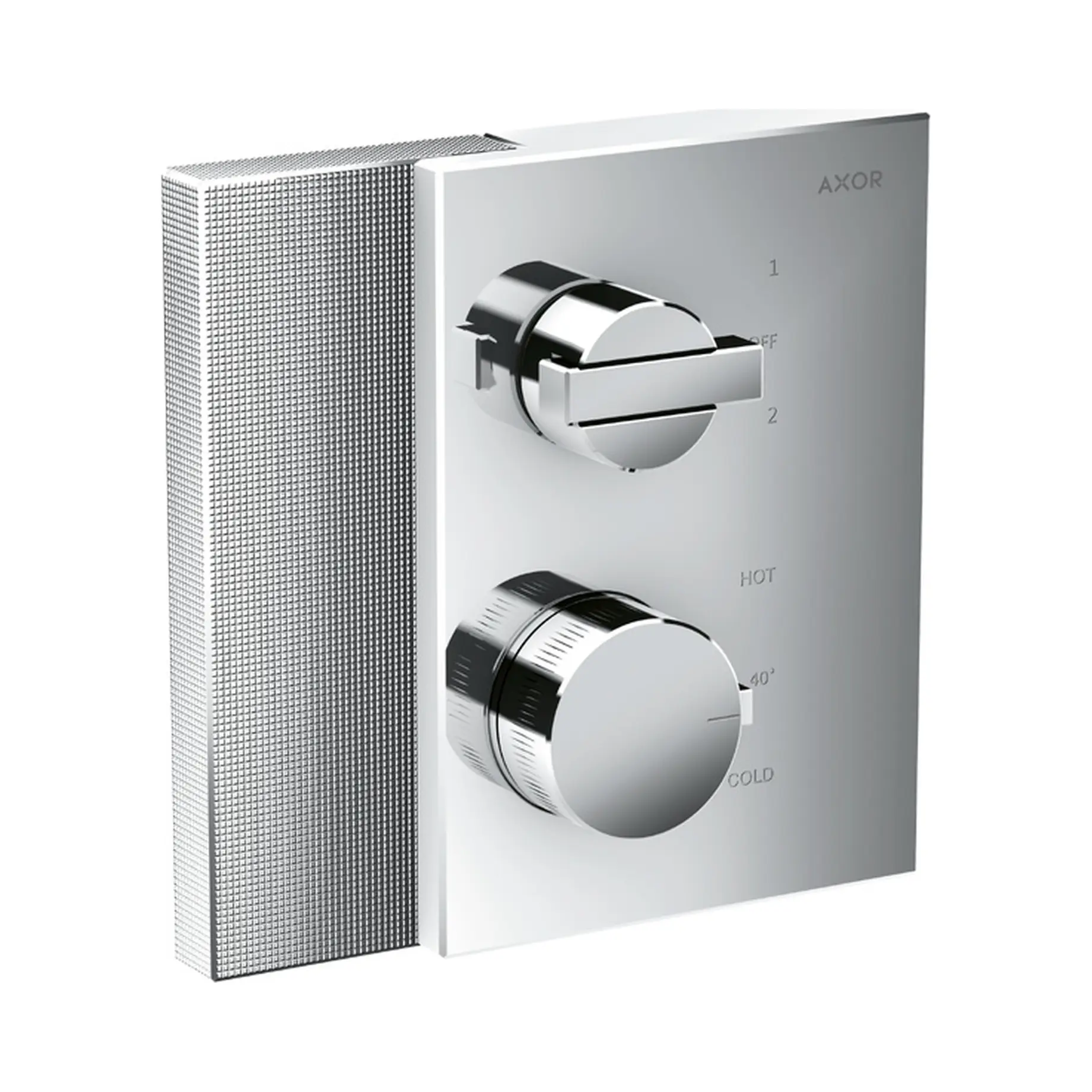 Термостат для 2-х споживачів прихований монтаж Edge