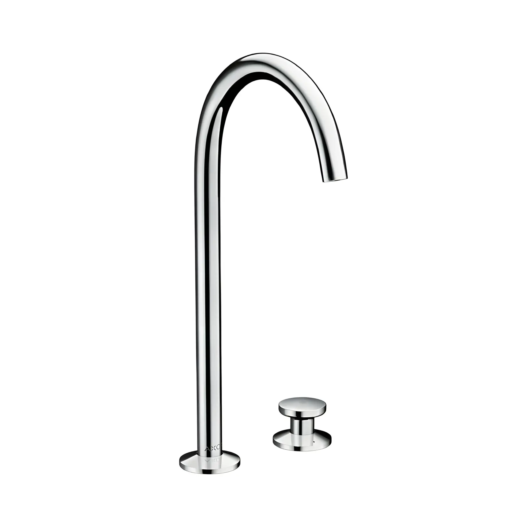 Змішувач для умивальника на 2 отвори One Select 260 з донним клапаном push-open